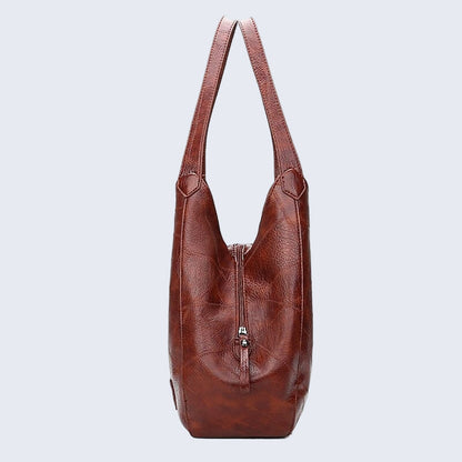 Women's Leather Handbag - Luxury