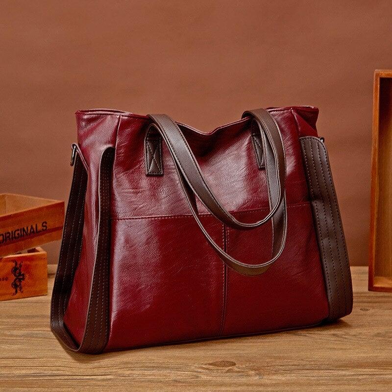 Classic Leather Bag - Barcelona