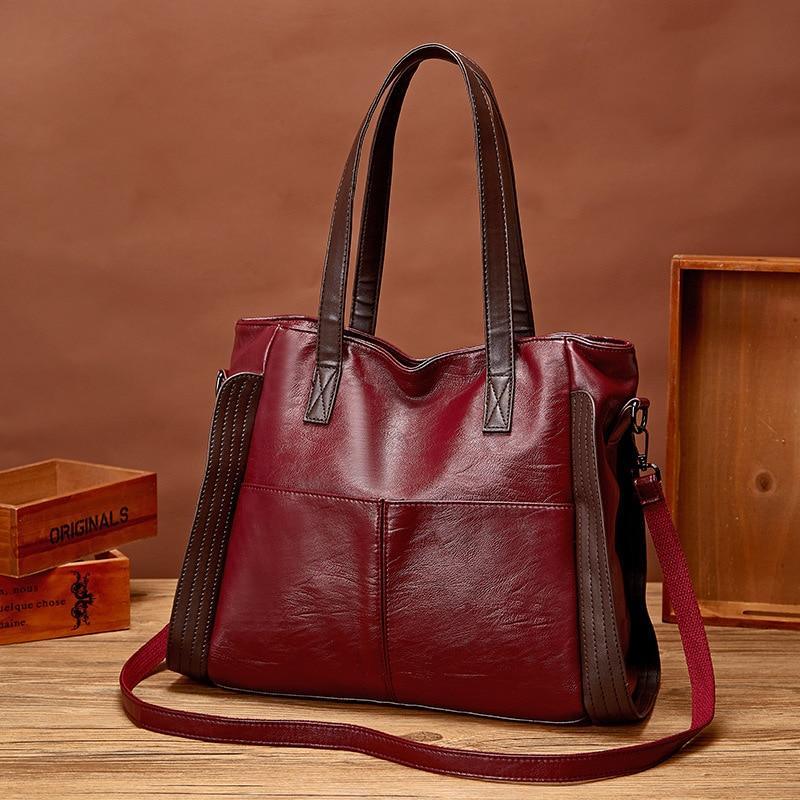 Classic Leather Bag - Barcelona