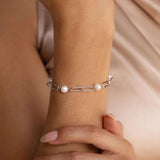Pulsera de Perla de Cadena Sophisticated