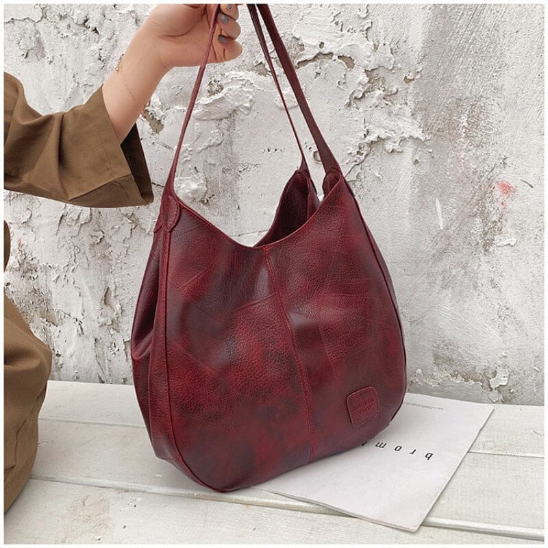 Women's Leather Handbag - Luxury