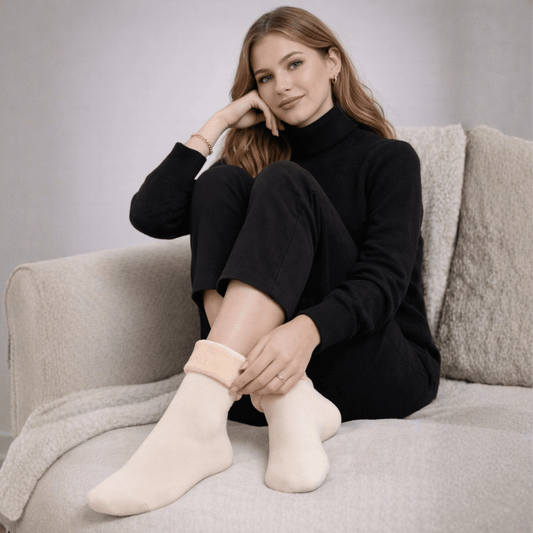 Thermal Fleece-Lined Socks (2-Pack)