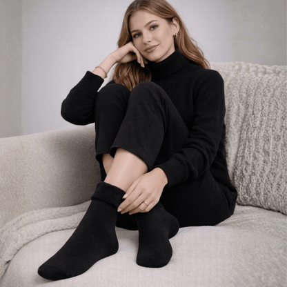 Thermal Fleece-Lined Socks (2-Pack)