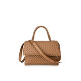 Débora Woven Leather Bag
