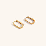 Aretes de Aro Oro Maya