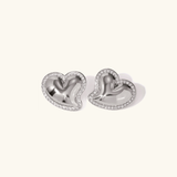Aretes de Corazón Holly