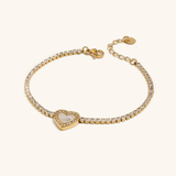 Pulsera de Corazón Tennis Cameron Diamond
