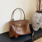 Leather Bag - Saphir