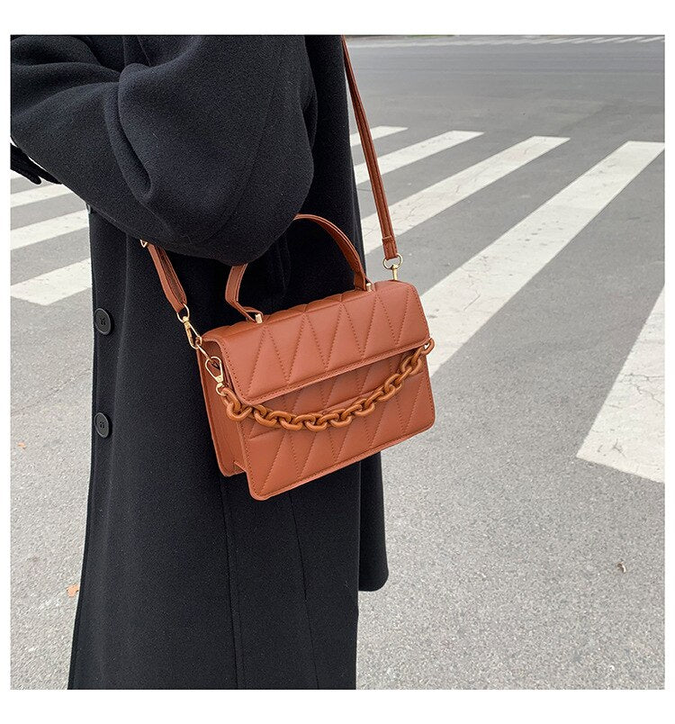 Durable and Stylish 2-in-1 Women's Leather Bag