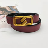 Women's Genuine Leather Belt - Amalfi