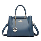 Luxurious Leather Crossbody Bag - Style Couer