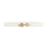 Women's Genuine Leather Belt with Elastic - Amour