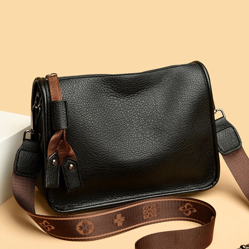 Milane Leather Crossbody or Shoulder Bag