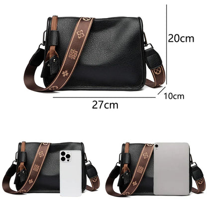 Milane Leather Crossbody or Shoulder Bag