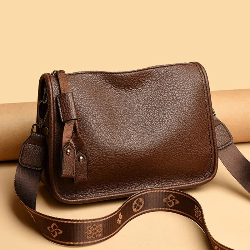 Milane Leather Crossbody or Shoulder Bag