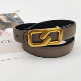 Women's Genuine Leather Belt - Amalfi