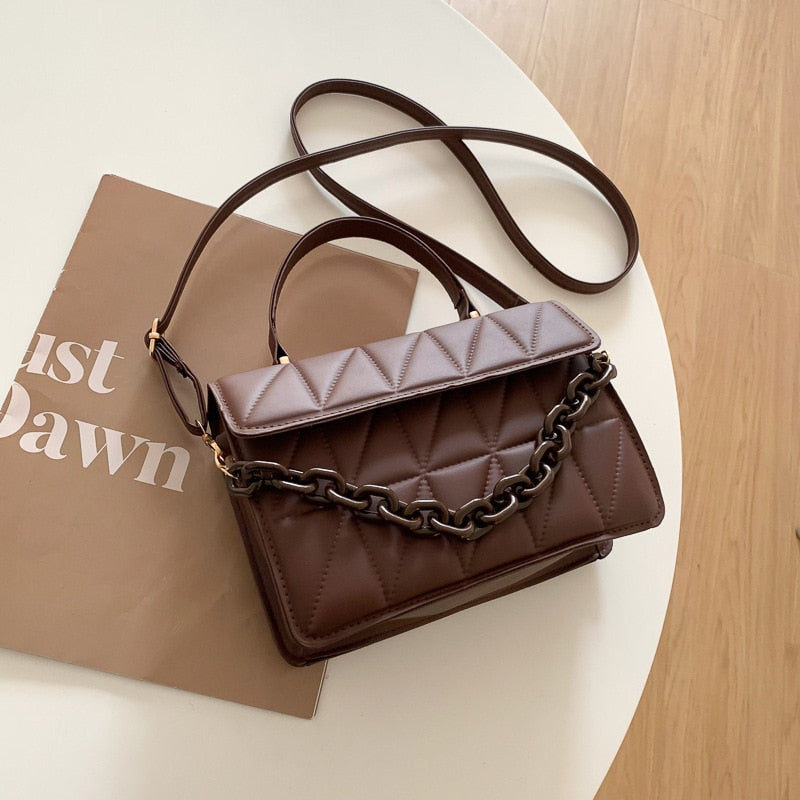Durable and Stylish 2-in-1 Women's Leather Bag