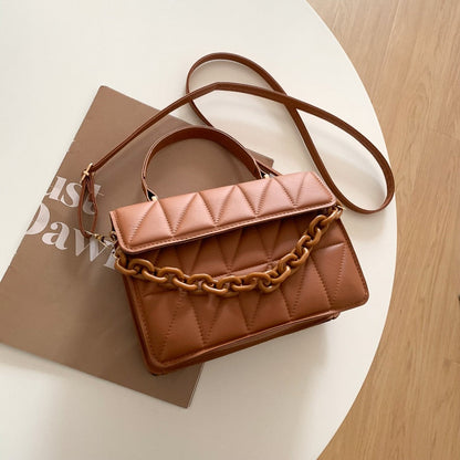 Durable and Stylish 2-in-1 Women's Leather Bag