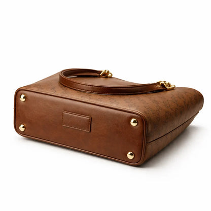 Women's Genuine Leather Handbag with Chain Strap – Palermo