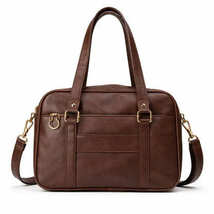 Women's Structured Genuine Leather Crossbody Bag – Windsor