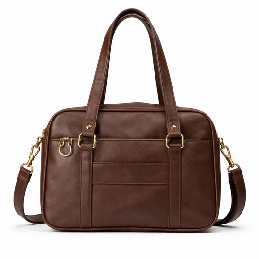 Women's Structured Genuine Leather Crossbody Bag – Windsor
