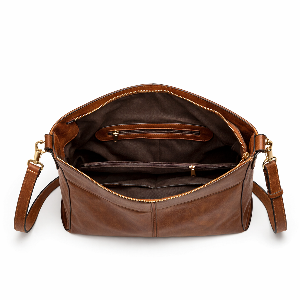 Premium Leather 3-in-1 Women's Bag Set: Hobo, Crossbody, and Clutch – Corsica