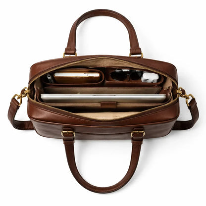 Women's Structured Genuine Leather Crossbody Bag – Windsor