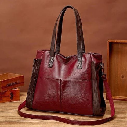 Women's Leather Handbag - Sofia