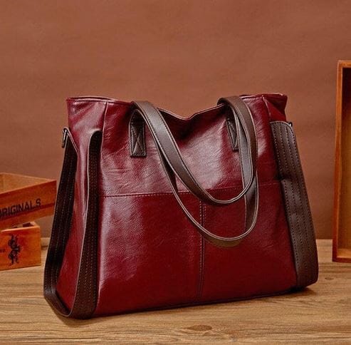 Women's Leather Handbag - Sofia