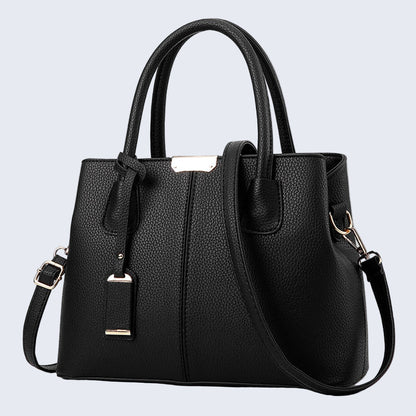 Women's Leather Handbag - Victoria