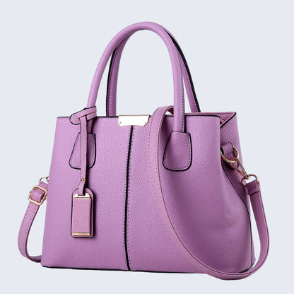 Women's Leather Handbag - Victoria