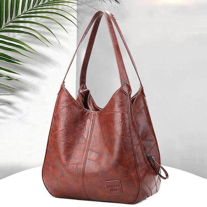 Women's Leather Handbag - Luxury