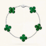 Pulsera de Trébol Verde