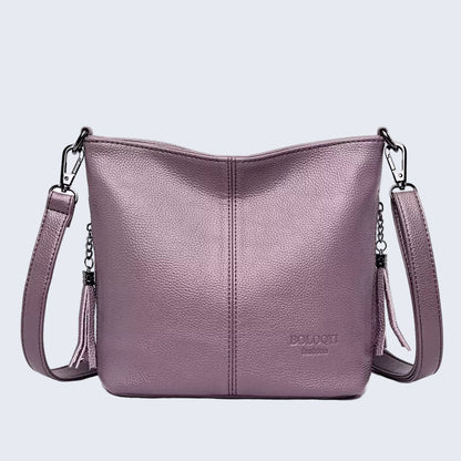 Suzane Leather Crossbody Bag